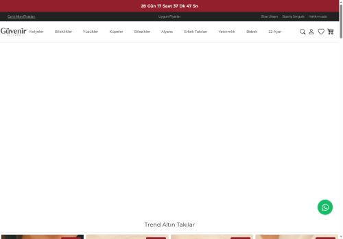 Online Altın Alışverişinin Keyfini Çıkarın. - Güvenir Kuyumcu Ankara