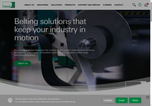 Welcome to Habasit - Habasit