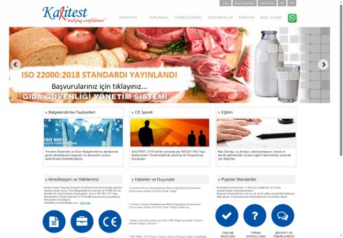 Kalitest Belgelendirme