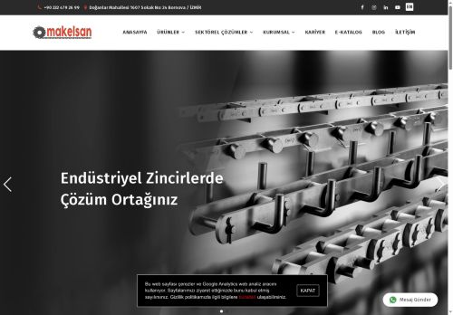 Anasayfa | Makelsan Zincir