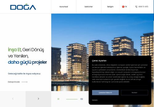 Geleceği Kalite İle İnşaa Ediyoruz - Doğa Holding