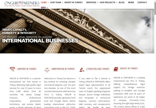 International Law Firm Ankara Law Office Lawyer in Turkey