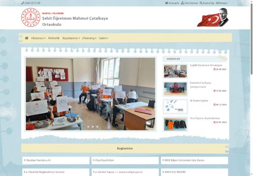Şehit Öğretmen Mahmut Çatalkaya Ortaokulu - BURSA / YILDIRIM