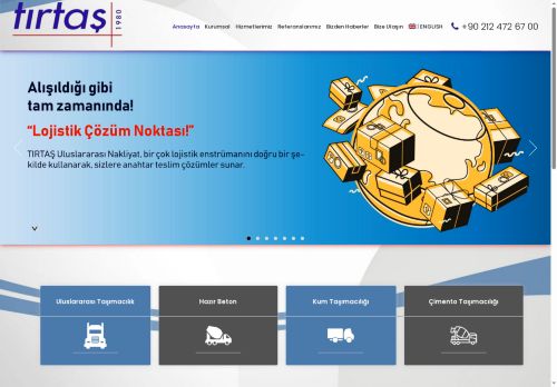 Tırtaş Uluslararası Nakliyat | Anasayfa