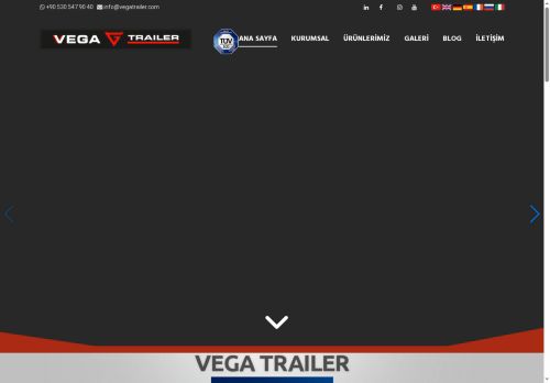 Vega Trailer | VEGA TRAILER. 1982 yılında Ankara'da kurulmuştur.