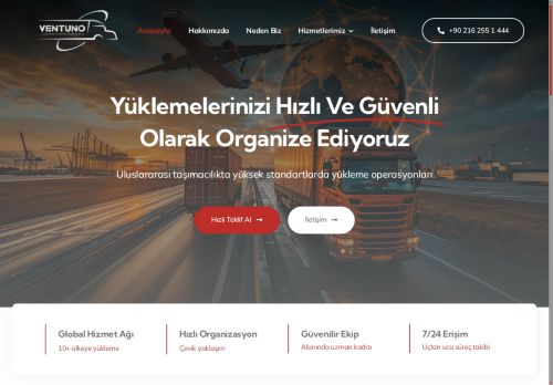 Ventuno Global Lojistik - Anasayfa
