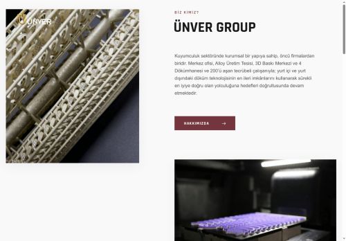 Ünver Group - Ana Sayfa
