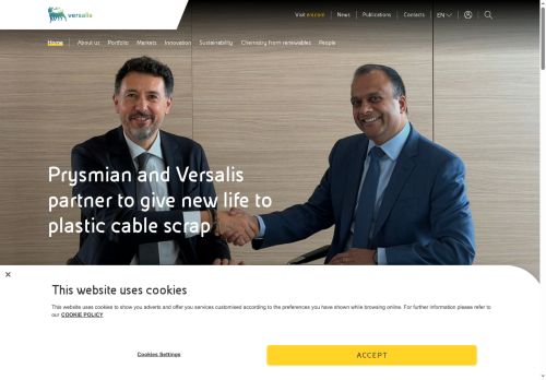 Homepage | Versalis