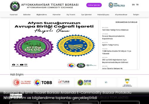 Afyonkarahisar Ticaret Borsası