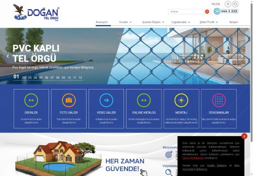 DOĞAN TEL ÖRGÜ - Ana Sayfa