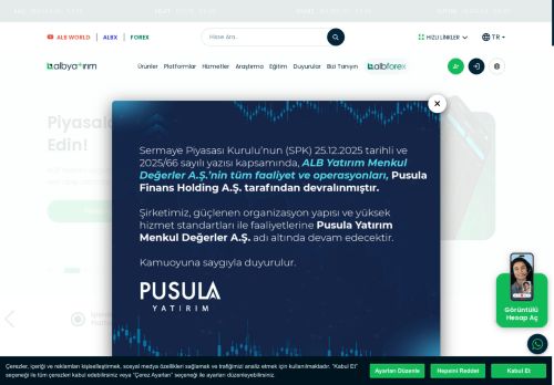 Opsiyon | ALB Yatırım - Yatırım Şirketi - Hisse - VIOP - Varant