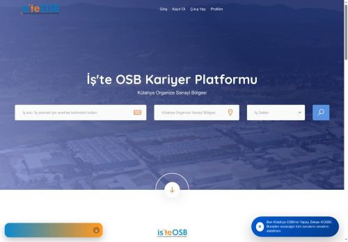 İş'te OSB – İş – İşçi Bulma Platformu