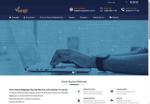 Bilişimde Öncü - Vural Yazılım Bilgisayar Ltd.Şti.