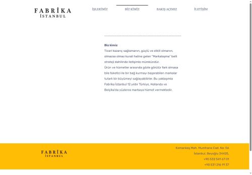 www.fabrikaistanbul.com.tr