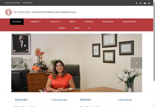 Öğretim Kadrosu – Radyasyon Onkolojisi Anabilim Dalı