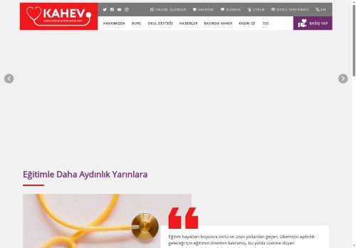 Kadın Hekimler Eğitime Destek Vakfı - KAHEV