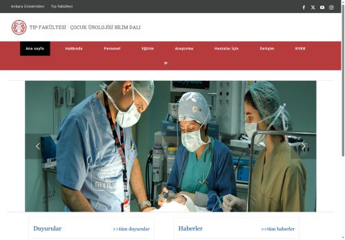 Öğretim Kadrosu – Çocuk Üroloji Bilim Dalı (Üroloji AD)