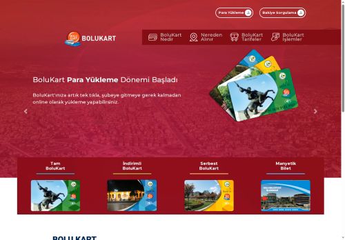 BoluKart | Şehir İçi Ulaşım Kartı