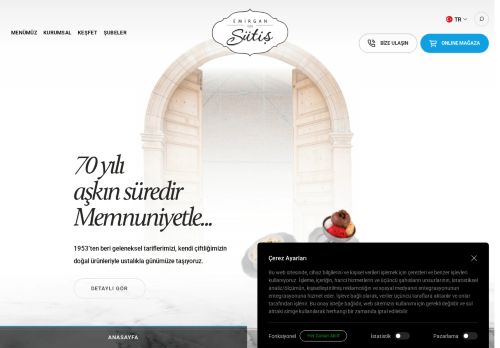 70 Yılı Aşkın Süredir Memnuniyetle - Sütiş