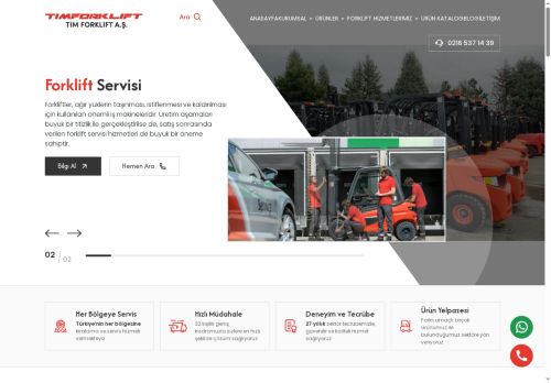 Forklift İhtiyaçlarınıza Sınırsız Çözümler – Tim Forklift