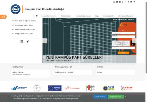 Marmara Üniversitesi - Kampüs Kart Koordinatörlüğü