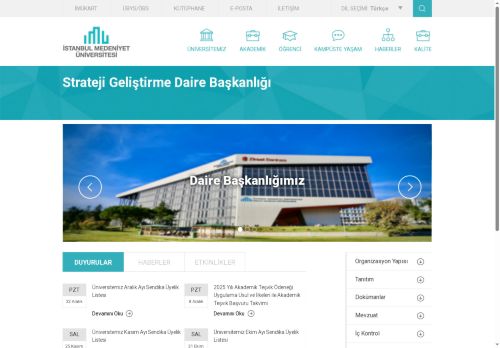 Strateji Geliştirme Dairesi Başkanlığı