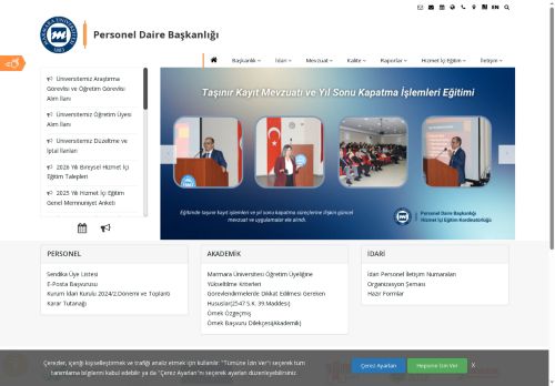 Marmara Üniversitesi - Personel Daire Başkanlığı