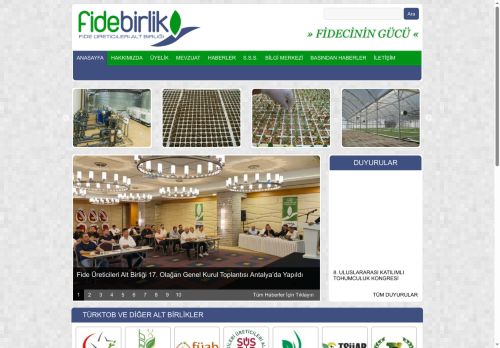 Fide Üreticileri Alt Birliği - Fidebirlik