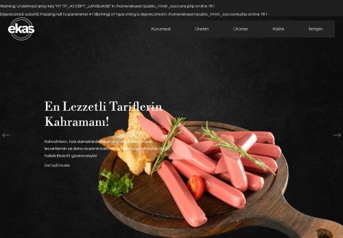 Ekas Et Entegre Tesisi