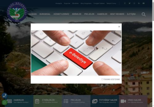 T.C. ŞAPHANE BELEDİYE BAŞKANLIĞI