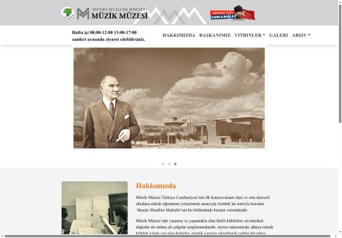 Müzik Müzesi - Ana Sayfa