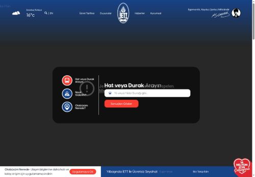 İstanbul Elektrik Tramvay ve Tünel İşletmeleri Genel Müdürlüğü - İETT
