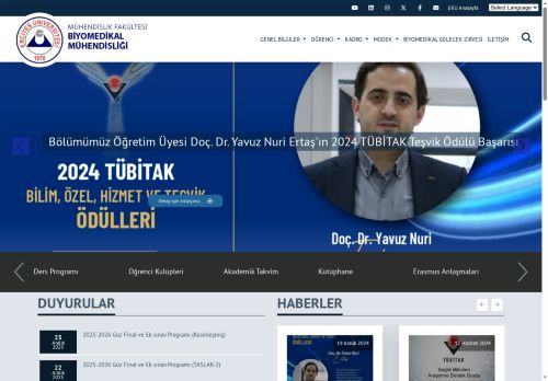 Biyomedikal Mühendisliği