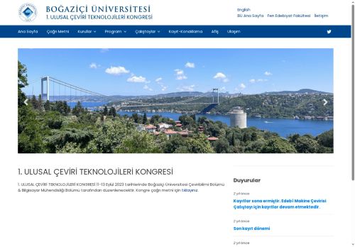 1. ULUSAL ÇEVİRİ TEKNOLOJİLERİ KONGRESİ sitesine hoşgeldiniz | 1. ULUSAL ÇEVİRİ TEKNOLOJİLERİ KONGRESİ