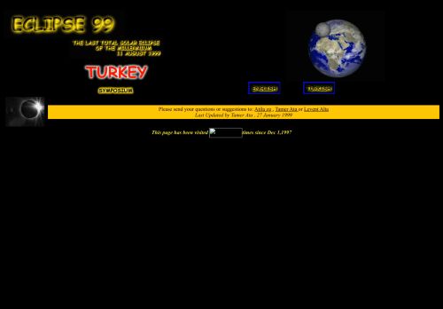 Total Solar Eclipse 11 August 1999