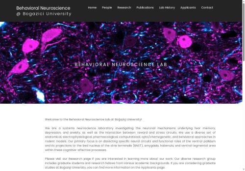 Behavioral Neuroscience