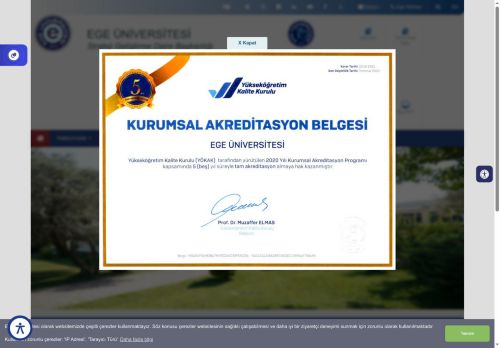 E.Ü. Strateji Geliştirme Daire Başkanlığı