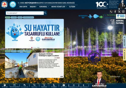 DENİZLİ Büyükşehir Belediyesi Su ve Kanalizasyon İdaresi Genel Müdürlüğü