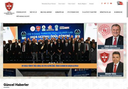 Yağlı Güreş Faaliyet Takvimi – Türkiye Geleneksel Güreşler Federasyonu Başkanlığı