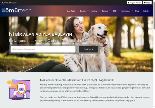 Domain - Ömürtech | Güvenilir, Hızlı ve Uygun Fiyatlı Hosting
