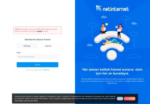 Netinternet Kontrol Paneli