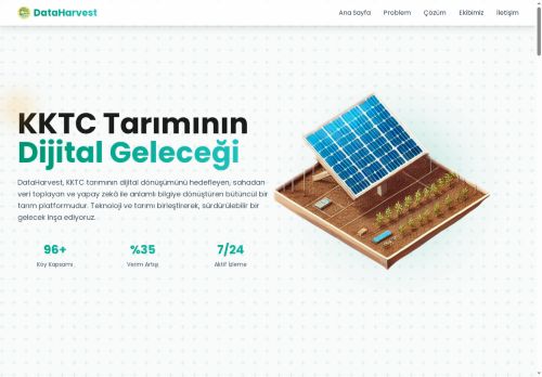 KKTC'nin Akıllı Tarım Çözümü - DataHarvest