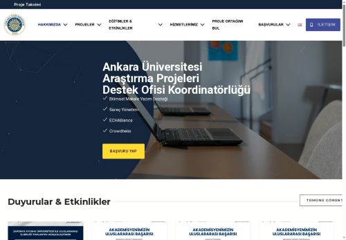 Proje Destek Ofisi – Ankara Üniversitesi