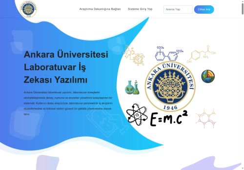 Ankara Üniversitesi Laboratuvar Otomasyon sistemi