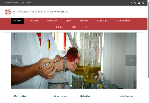 Öğretim Kadrosu – Tıbbi Mikrobiyoloji Anabilim Dalı