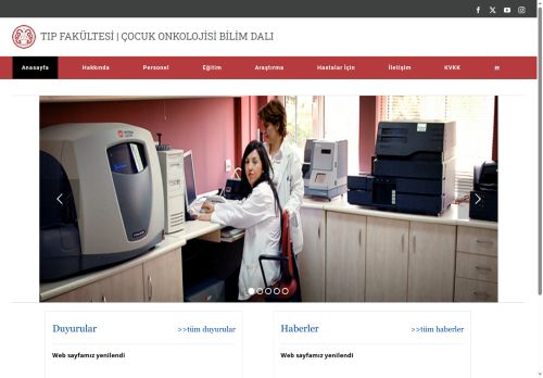 Öğretim Kadrosu – Çocuk Onkolojisi Bilim Dalı