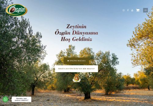 Özgün Zeytincilik – Sağlıklı yaşam için; Zeytin ve Zeytinyağı