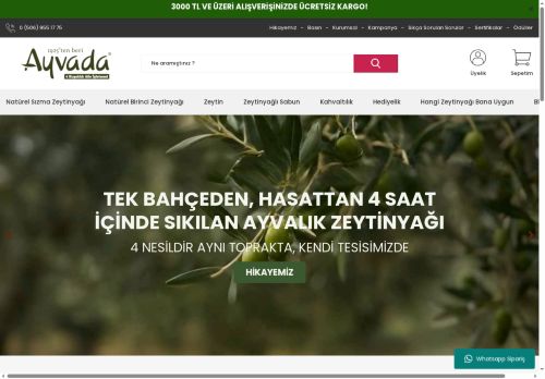 Ayvada Ayvalık Zeytin ve Zeytinyağı