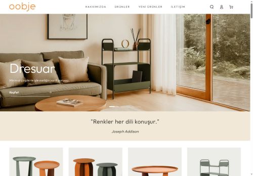 Oobje Metal Mobilya & Aksesuarlar – Oobje Design