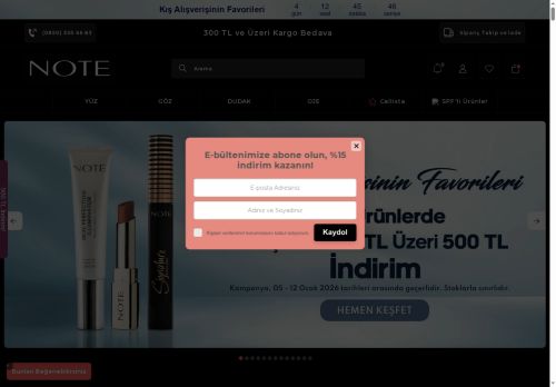 Makyaj Malzemeleri | Note Cosmetique Makyaj Ürünleri